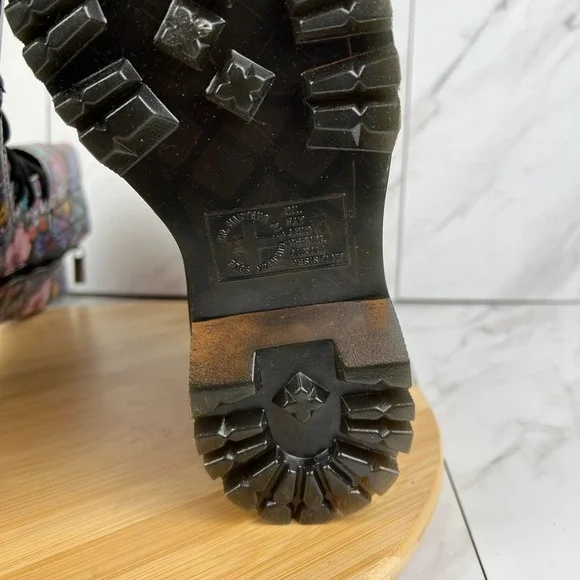 Dr. Doc Martens Jagger Wanderlust Womens Size 6 Leather 13" Platform Boots Shoes - Picture 10 of 14